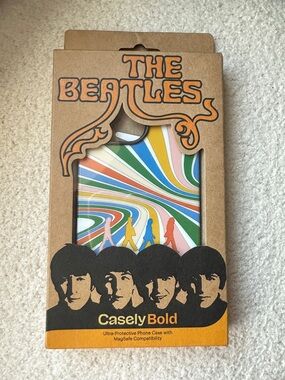Casely Bold The Beatles Multi-Color Retro Wave Phone Case